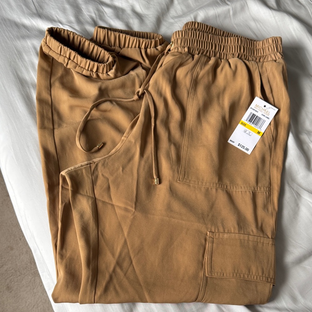 MICHAEL KORS silky cargo pants